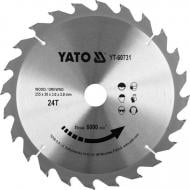 Пиляльний диск YATO 255x30x3 Z24 YT-60731